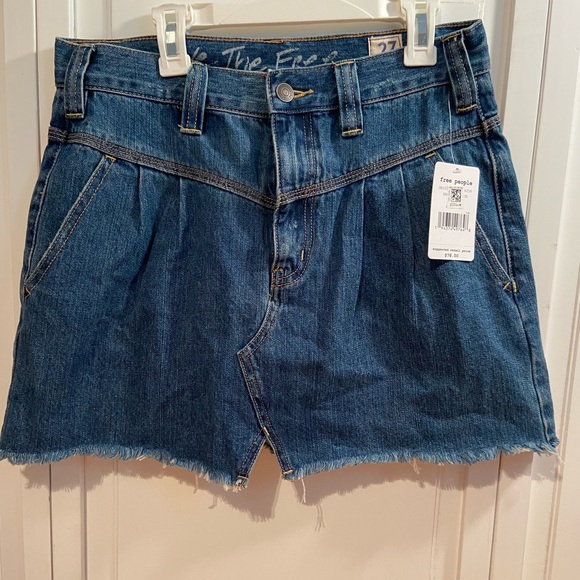 Free People Jean Skirt - Picture 2 of 5